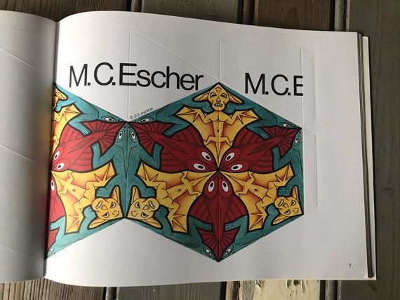 M.C. Escher Caleidocycli book 1998 Holland - Image 4