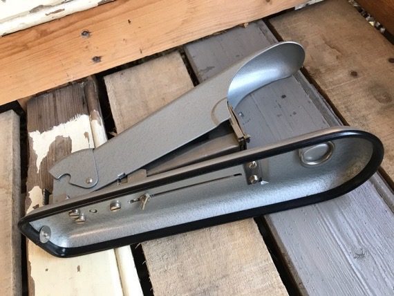 Rapid 9 in box 2 staples large design Stapler grey chrome 1960 Sweden - Image 7