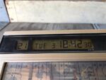 Seiko World Time Touch Sensor design desk clock 1990 Japan - Image 6