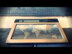 Seiko World Time Touch Sensor design desk clock 1990 Japan