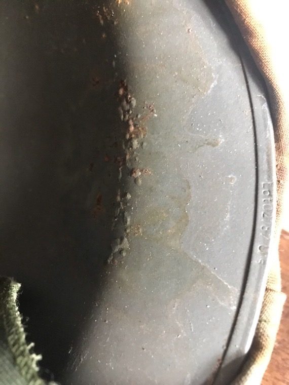 M53 army helmet 1987 camouflage vintage Dutch soldier military - Image 7