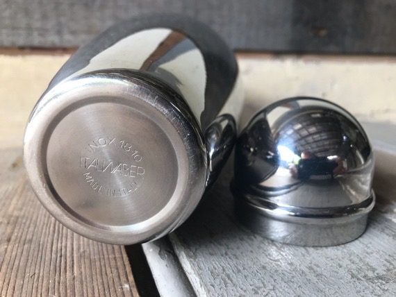 Italwaber cocktail shaker stainless steel bar man tool 1990 Italy - Image 5