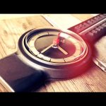 Aachen Germany design thermometer wall clock 1980