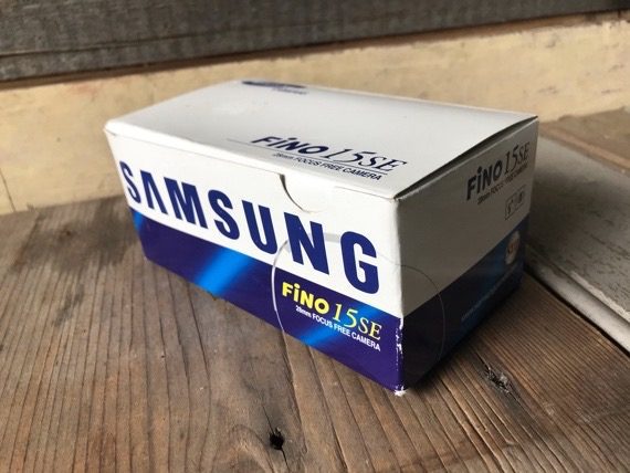 Samsung Fino 15SE new in box camera 35mm papers 2000 Japan - Image 2