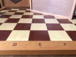 Set of wood chess checkers board Homas Netherlands Germany 1970 - Image 6
