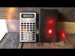 Texas Instruments calculator TI-30 LCD desk 1981 USA Italy