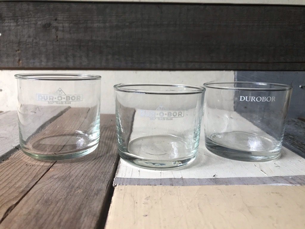 different Durobor glasses for this coffee maker