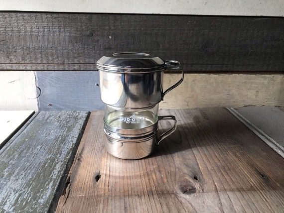 Durobor silver plated single serve drip coffee maker 1950 Belgium ...