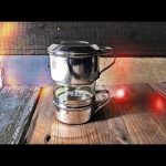 Durobor silver plated single serve drip coffee maker 1950 Belgium