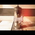 Durobor type high single serve drip pot chromium 1940 Belgium