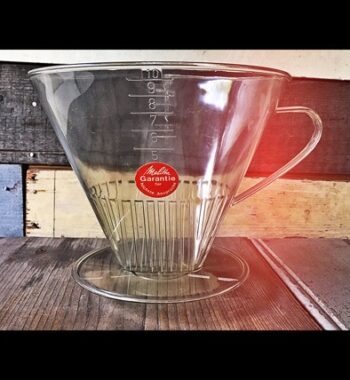 Melitta drip style 10 cup coffee filter holder 1980 Germany