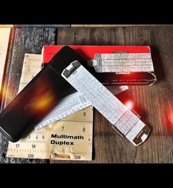 Nestler Polymath-Duplex pocket slide rule 0129 full set 1970 Germany