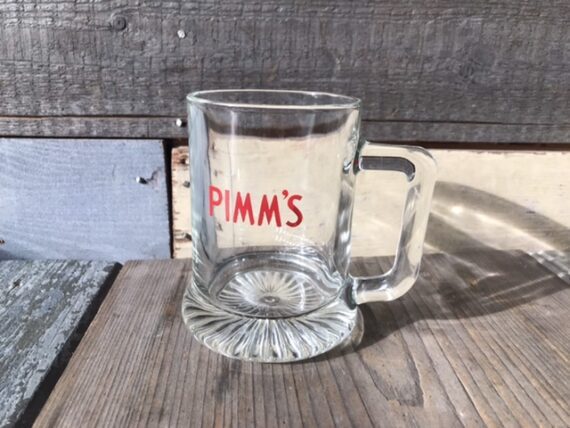 PIMM'S no. 1 tankard glass 0,2 liter 1980 England - Image 2