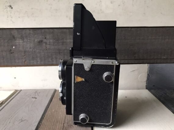 Beautiflex D Taiyodo Koki TLR Camera case 1950 Japan - Image 5