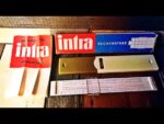 Intra HIV 1055 Tertius II full set school slide rule Germany 1970