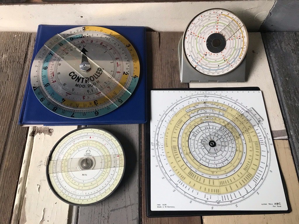 collectable circular slide rules