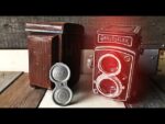 Beautiflex D Taiyodo Koki TLR Camera case 1950 Japan