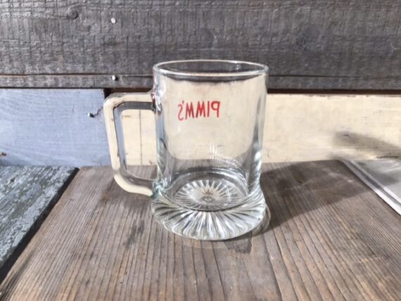 PIMM'S no. 1 tankard glass 0,2 liter 1980 England - Image 3