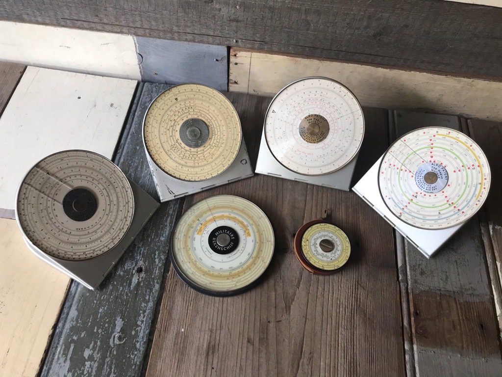 ALRO circular slide rules from Holland