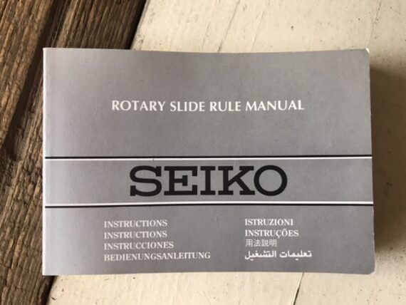 Seiko 7t34-6B00 Flightmaster SQ100 alarm chronograph blue steel 1990 Japan - Image 3