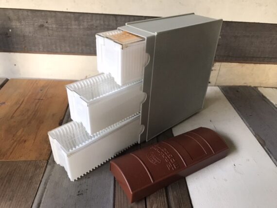 Braun Paximat Magazine book cases for 6x36 slides windows in box Holland - Image 5