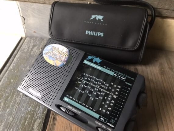 Philips AE 3350 12 Band world receiver radio case 1990 Holland - Image 6
