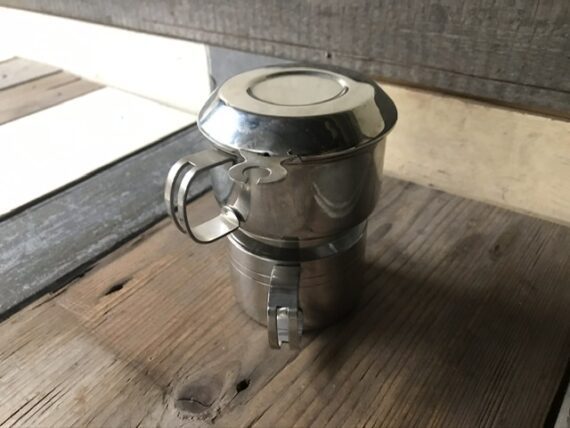 Durobor single serve drip pot stainless steel 1980 Belgium - Image 3