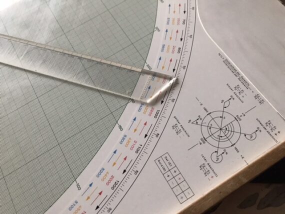 Army Bundeswehr Dennert Pape Aristo 1780 slide rule 1960 Germany - Image 2