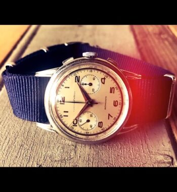 Montagne Watch Chronograph Suisse XL handwind 1950 Switzerland