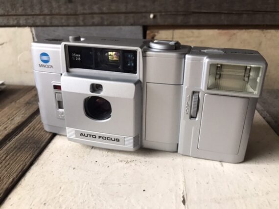 Minolta AF-C silver LE camera full set 1980 Japan - Image 7