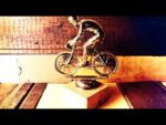 Metal trophy speed cycle bike rider statue 1980 Holland
