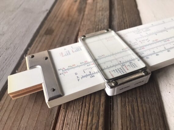 Sun Hemmi 256 radio Slide rule case Japan 1960 - Image 5