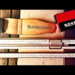 Nestler 233 Army Bundeswehr slide rule 1960 Germany