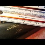 Faber Castell 387 GOTCO slide rule 1940 Germany Denmark