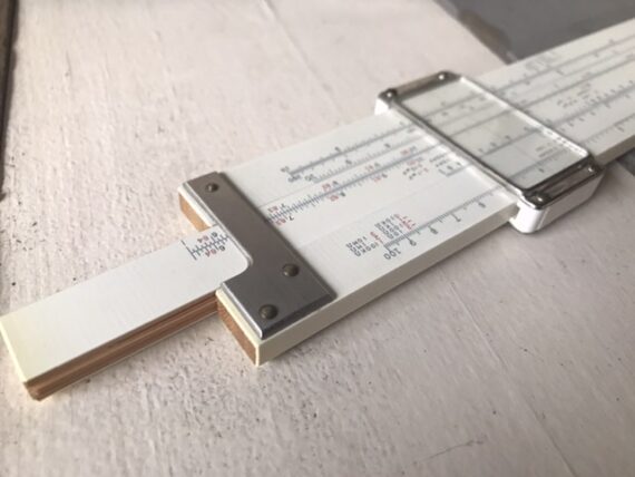 Sun Hemmi 256 radio Slide rule case Japan 1960 - Image 4