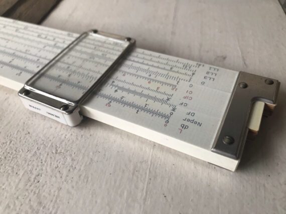 Sun Hemmi 256 radio Slide rule case Japan 1960 - Image 2