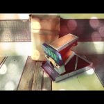 Polaroid SX-70 land camera bag flash design 1970