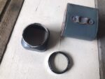 Yashica-mat lens hood UV filter case for TLR Camera 1950 Japan