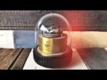 Barigo design brass barometer under dome 1980 Germany