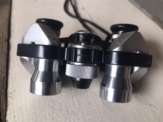 Vixen 6x15 MSC metal mini binoculair case 1970 Japan - Image 4