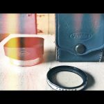 Yashica-mat lens hood UV filter case for TLR Camera 1950 Japan