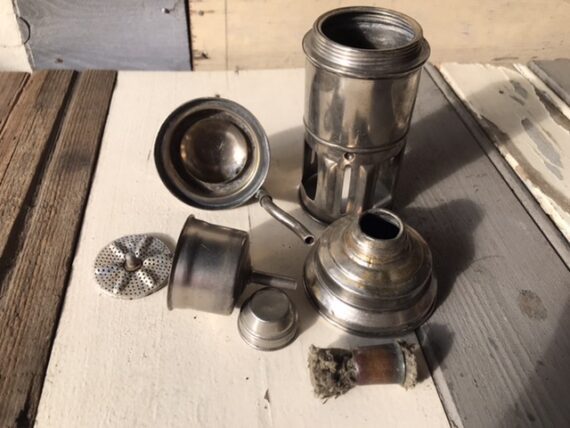 Stella Tipo S early moka pot coffee design 1 cup Italy 1940 - Image 3