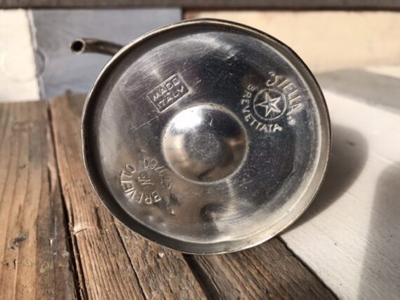 Stella Tipo S early moka pot coffee design 1 cup Italy 1940 - Image 5