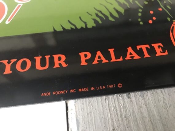 Picaninny Freeze enamel advertising sign 1987 Rooney USA - Image 4