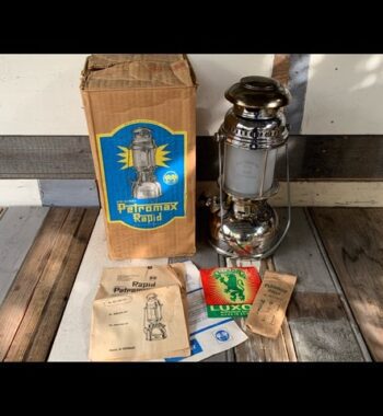 Petromax 827/250 CP Super rapid lantern in box 1970 Germany