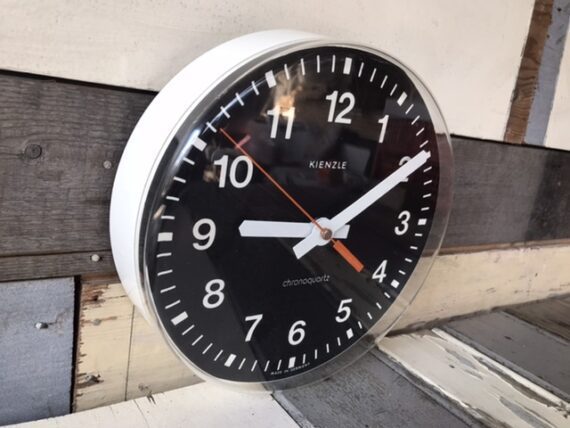 Kienzle Chronoquartz design wall clock 1980 Germany