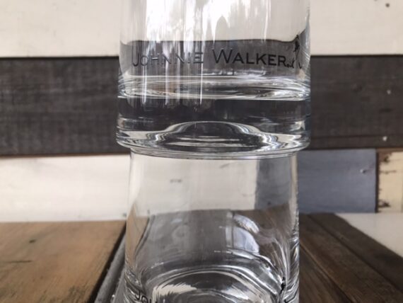 2 Whisky glasses Johnnie Walker 2000 Scotland - Image 5