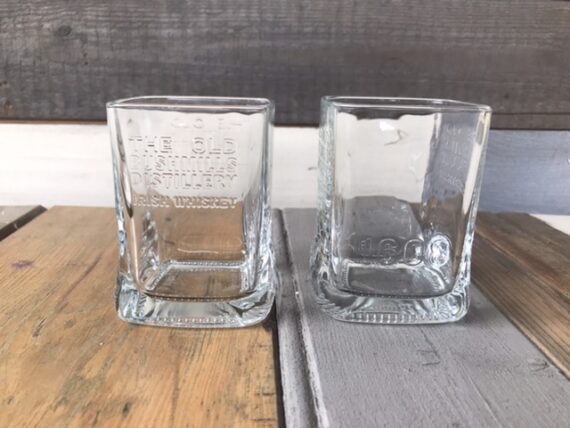 2 Whisky glasses for Bushmills Irish whiskey 1980 - Image 2