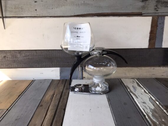 Cona D-size design vacuum slow brew NOS England 1984 - Image 9