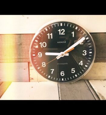 Kienzle Chronoquartz design wall clock 1980 Germany